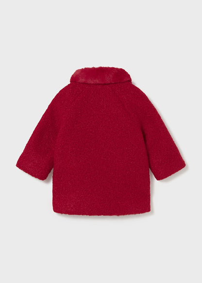 Infant Girl Shearling Coat