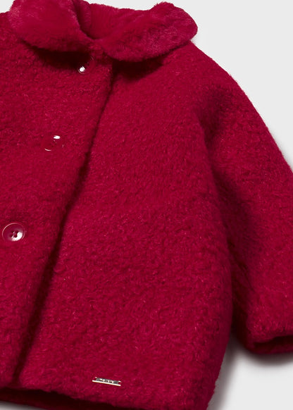 Infant Girl Shearling Coat