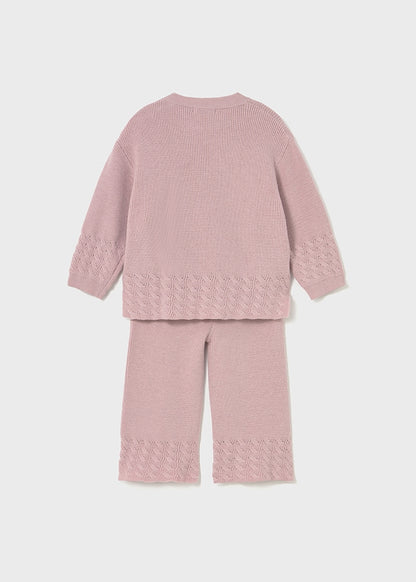 Infant Girl Rosie Knit Pant Set