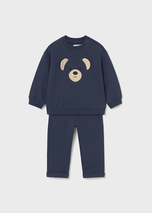 Infant's Long Trouser Bear Set