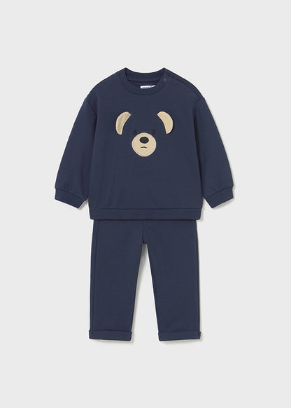 Infant's Long Trouser Bear Set