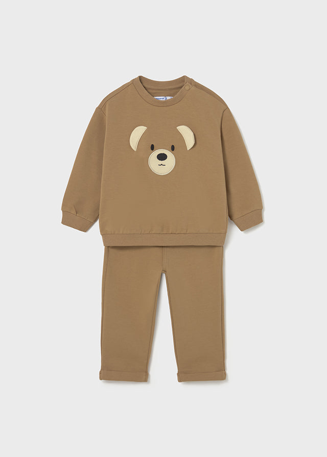 Infant's Long Trouser Bear Set