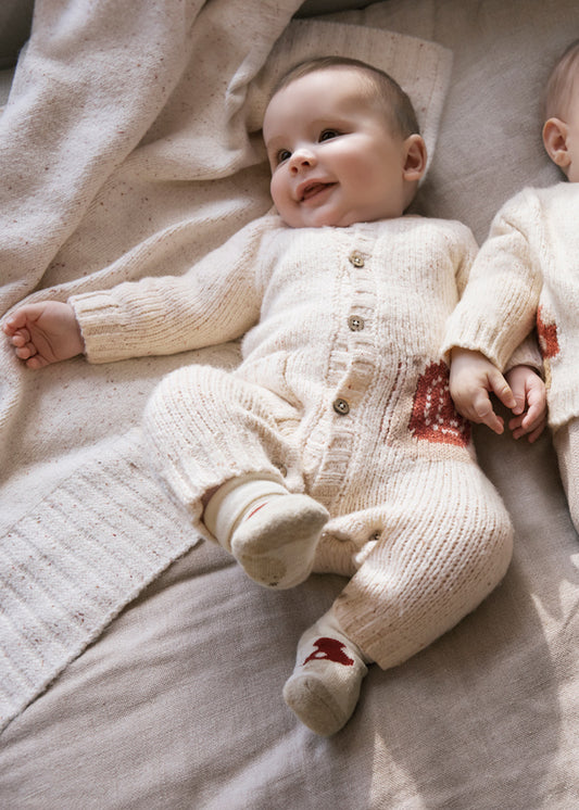 Newborn Knitted Romper