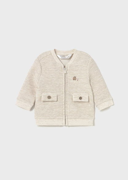 Newborn Boy 3Pc Toffee Tracksuit