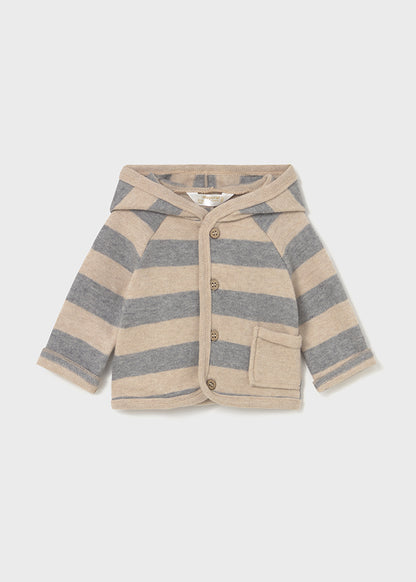 Newborn 3Pc Striped Tracksuit