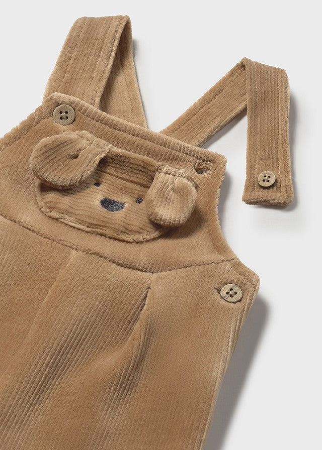 Newborn Corduroy Dungaree