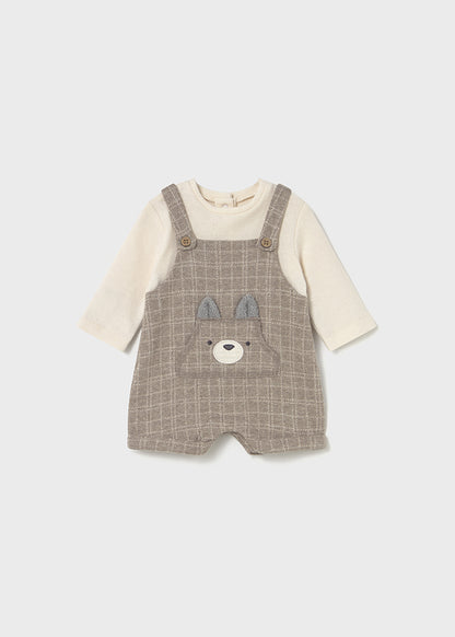 Newborn S/s Dungaree