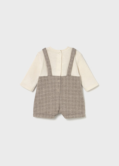 Newborn S/s Dungaree