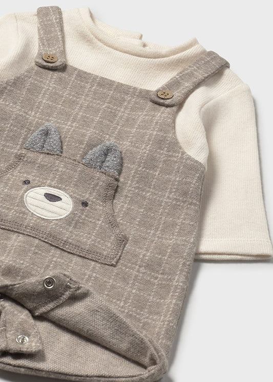 Newborn S/s Dungaree