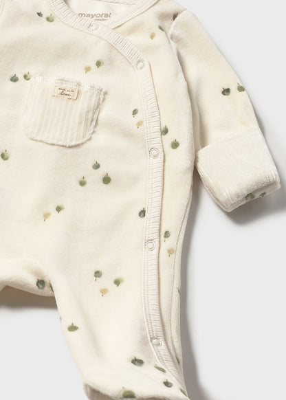 Newborn Velour Onesie