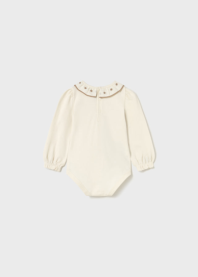 NB Girl Embroidered Bodysuit