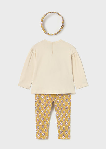 Infant Girl Honey Legging Set