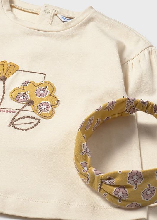 Infant Girl Honey Legging Set