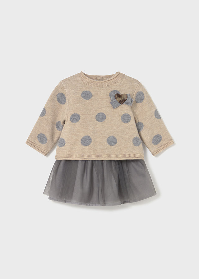 Infant Girl Polka Dot Tulle Dress
