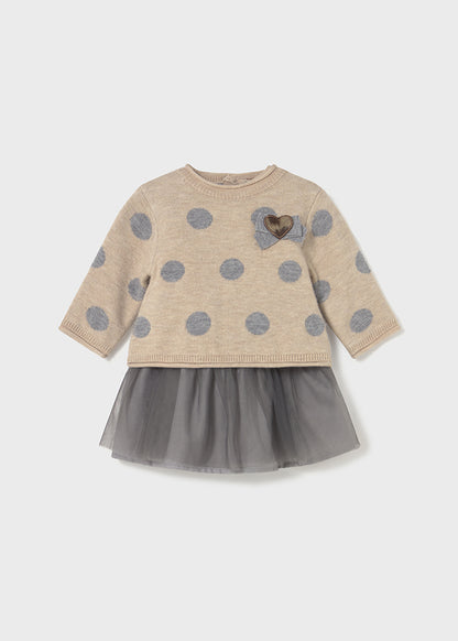 Infant Girl Polka Dot Tulle Dress