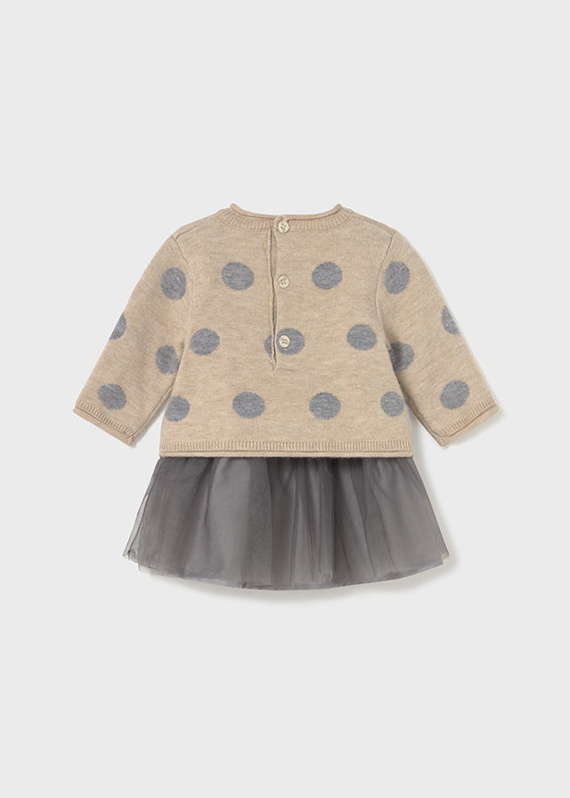 Infant Girl Polka Dot Tulle Dress