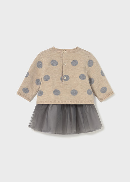 Infant Girl Polka Dot Tulle Dress