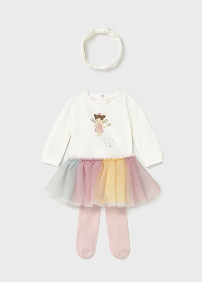 Infant Girl Multi-Color Tutu Set