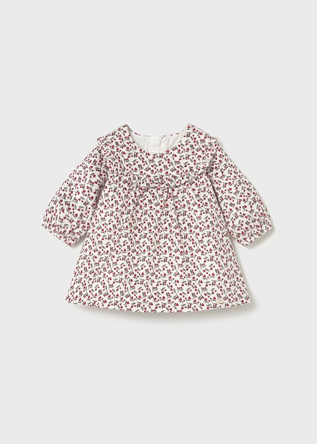 Newborn Girl Printed Floral Dress