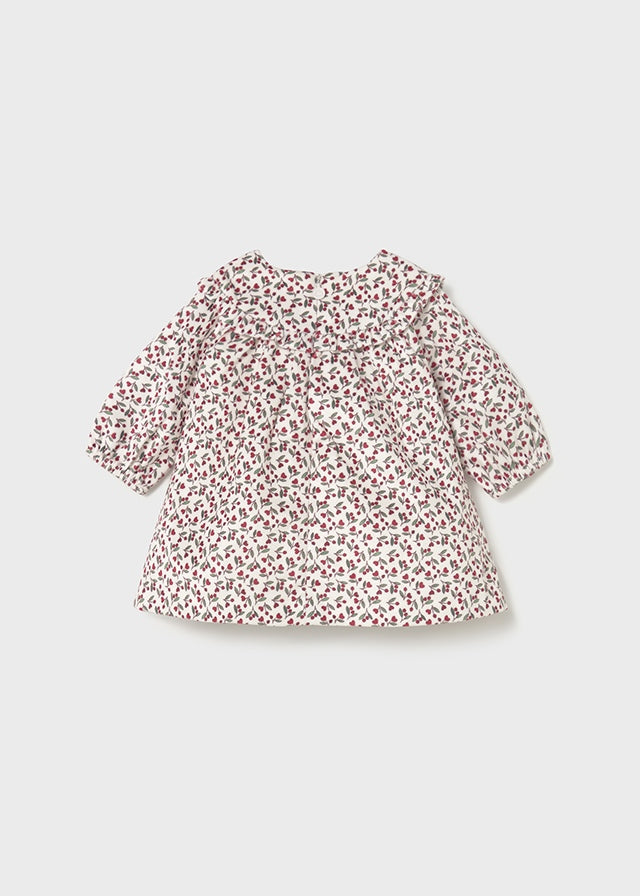 Newborn Girl Printed Floral Dress