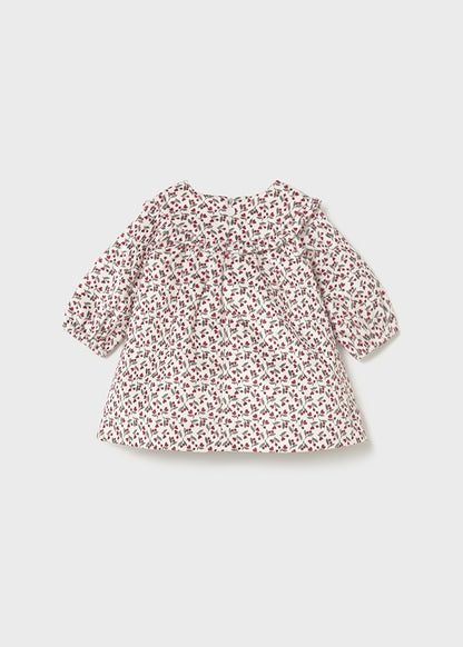 Newborn Girl Printed Floral Dress