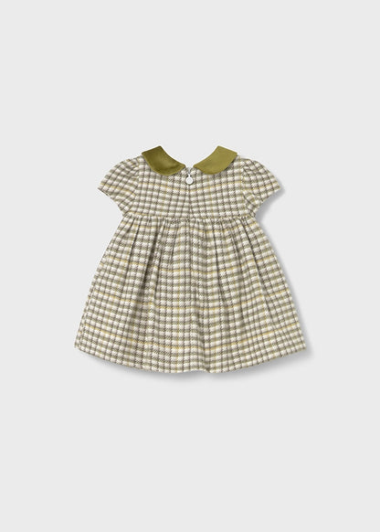 Newborn Plaid S/s Dress