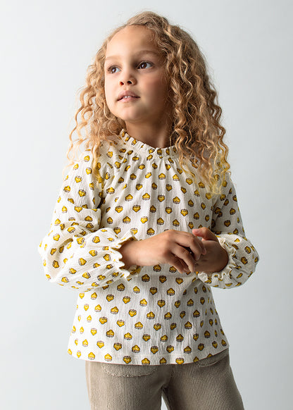 Girls Long Sleeve Blouse