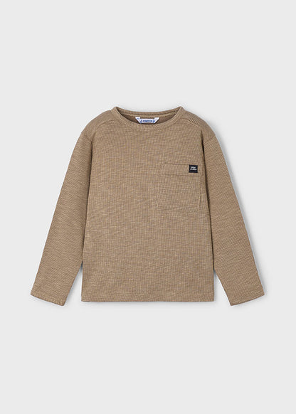 Boys Caramel L/s Shirt