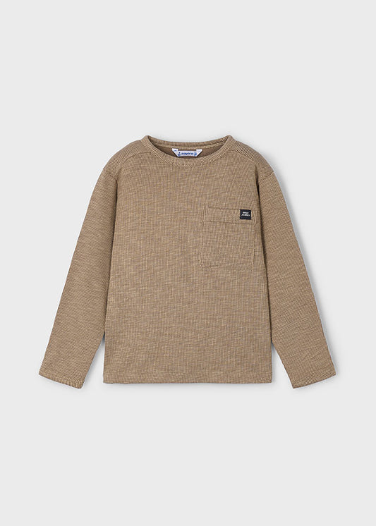 Boys Caramel L/s Shirt