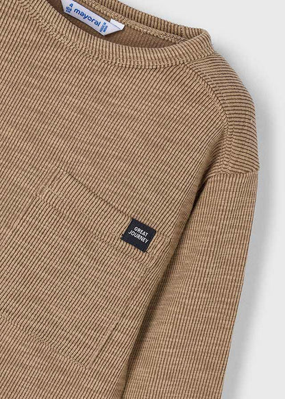 Boys Caramel L/s Shirt