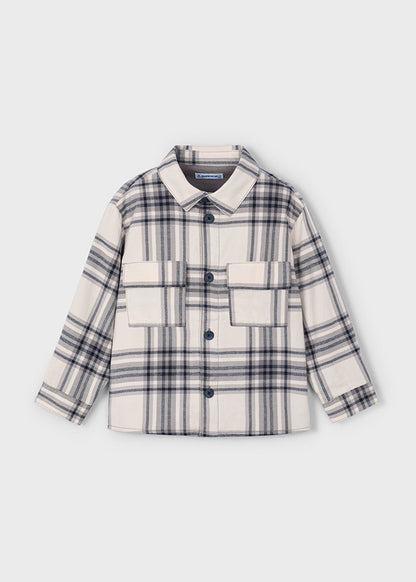 Boys Checkered Overshirt
