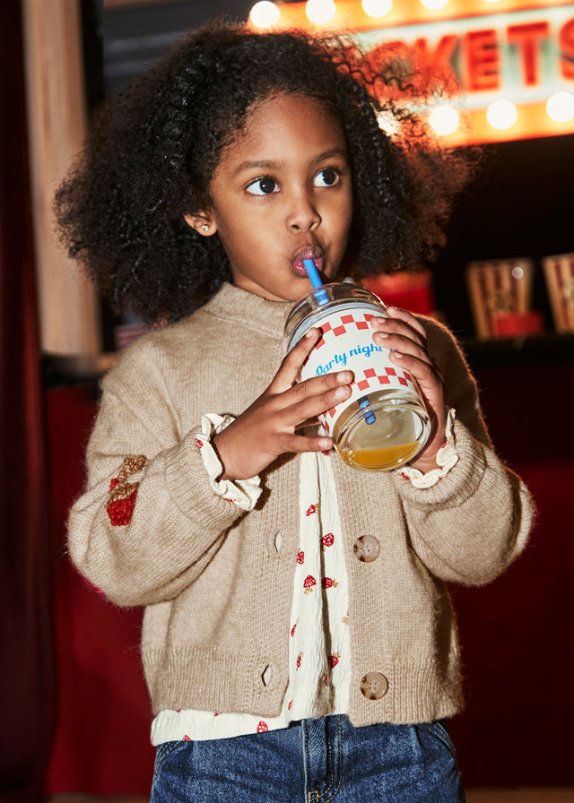 Girls Fantasy Knit Cardigan