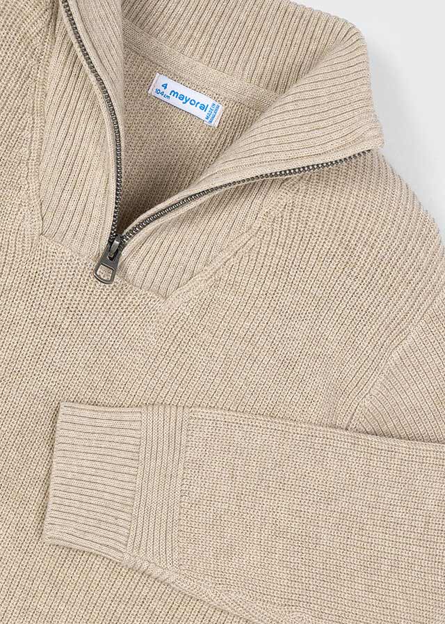 Boys Chai Ribbed Sweater