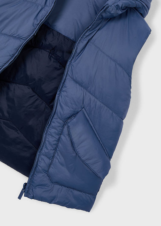 Boys Blue Reversible Vest