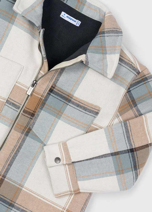 Boys Checkered Jacket