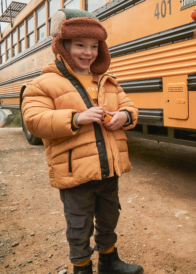 Boys Charcoal Knit Pants