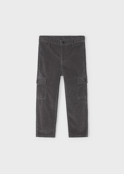 Boys Charcoal Knit Pants