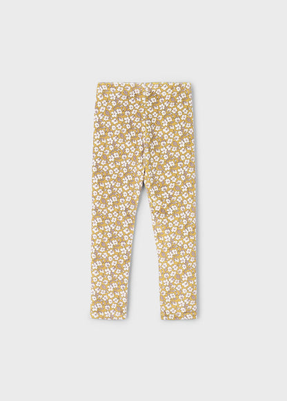 Girls Floral Printed Leggings