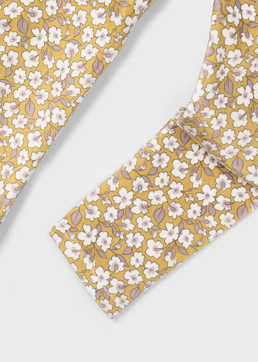 Girls Floral Printed Leggings
