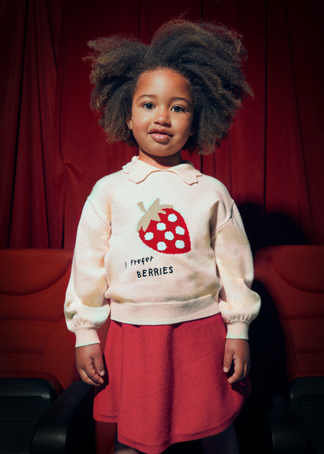 Girls Berries Skirt Set