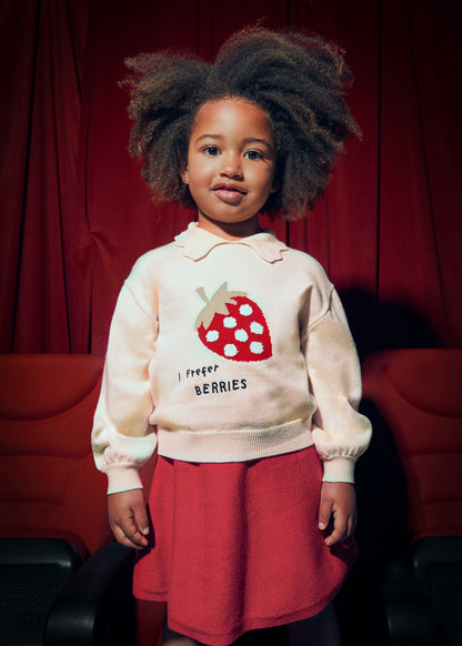 Girls Berries Skirt Set