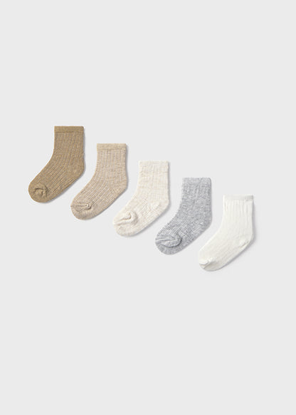 Organic Cotton 6Pk Sock Set