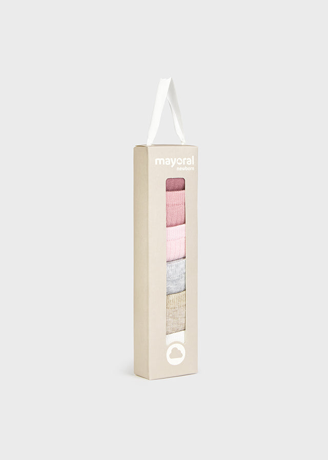 Organic Cotton 6Pk Sock Set