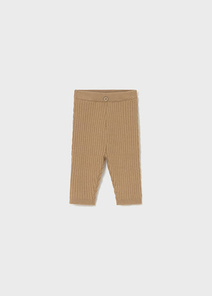 Newborn Girl Knit Legging