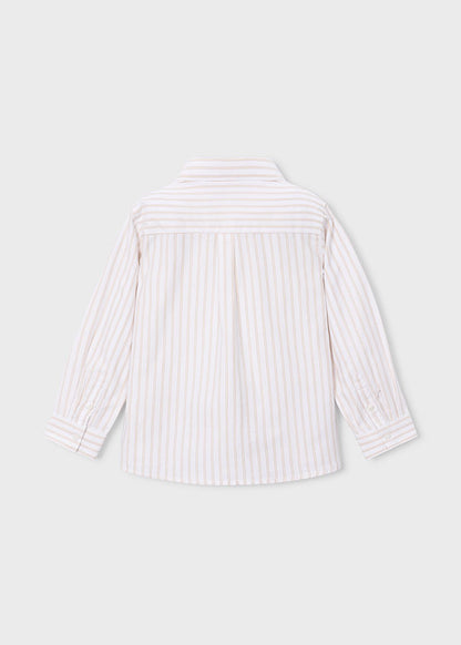 Boys Striped Button Down