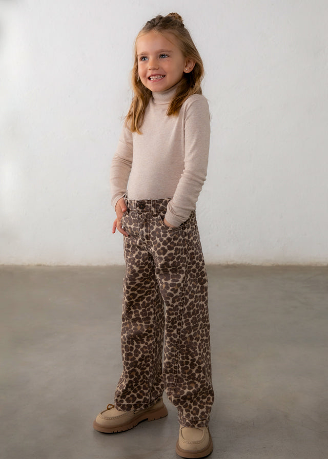 Girls Basic Knit Turtleneck