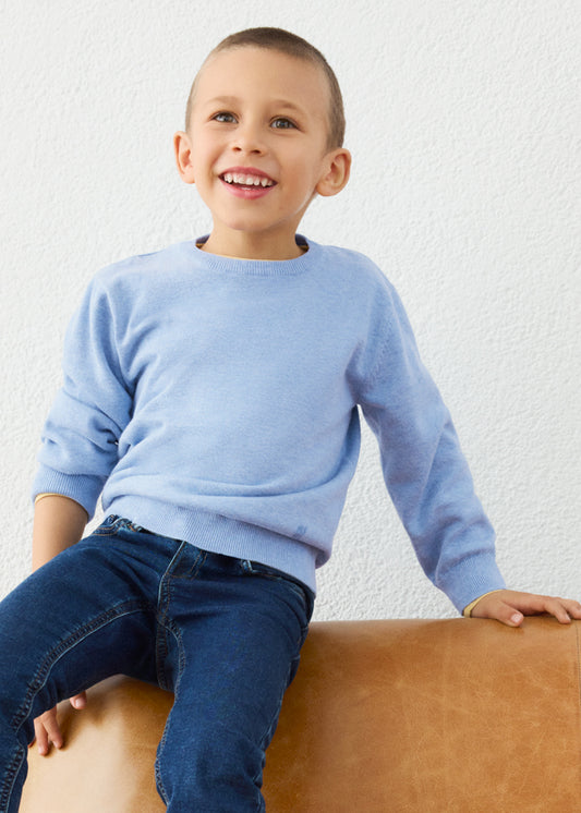 Boys Basic Cotton Jumper