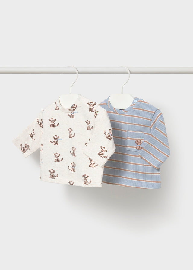 NB Boy 2Pk L/s Shirt