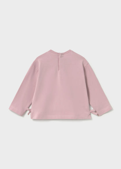 Infant Girl Mauve L/s Shirt