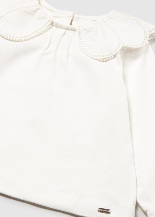 Infant Girl Collared Top
